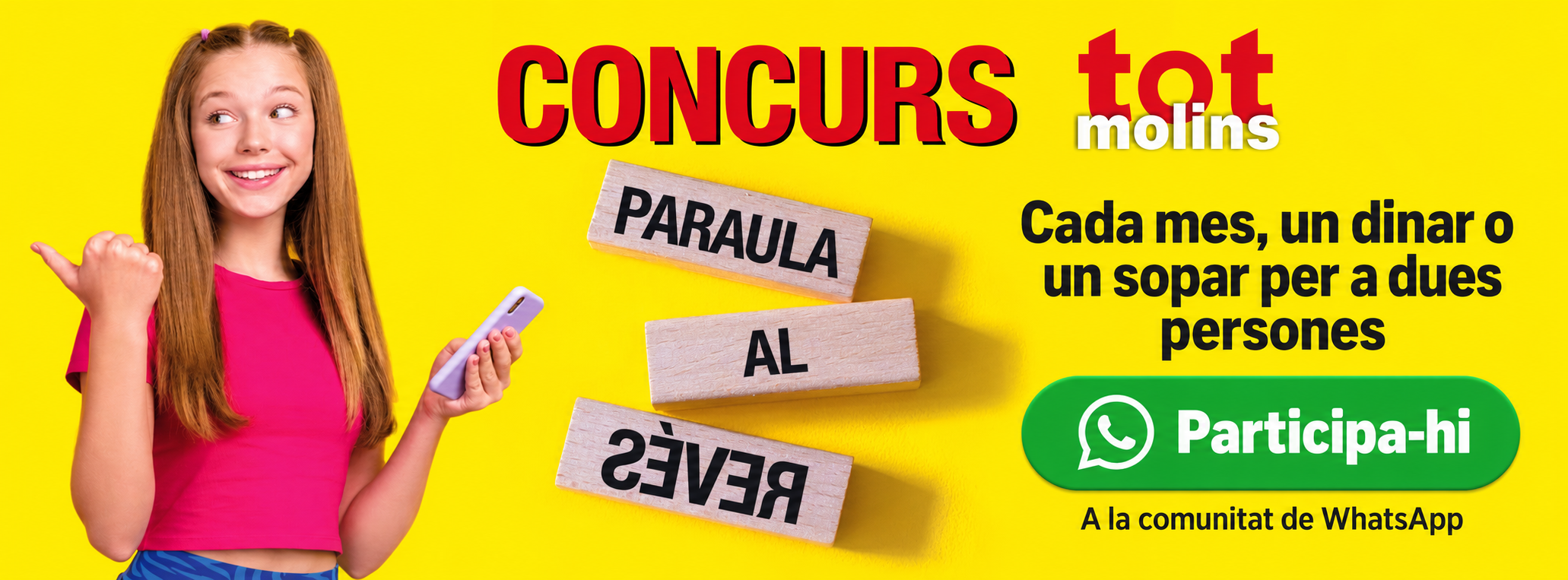 Concurs La paraula al revés de Tot Molins