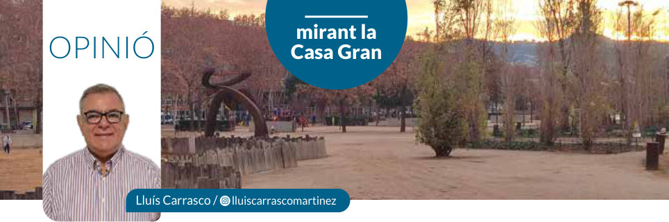 Capçalera publicada de Mirant la Casa Gran, número 40