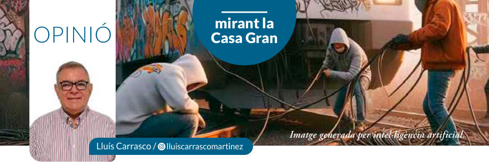 Capçalera publicada de Mirant la Casa Gran, número 45