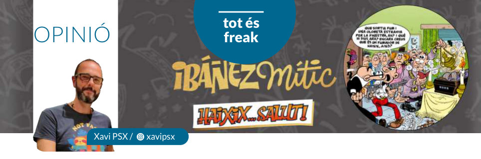 Capçalera publicada de Tot és freak, número 58