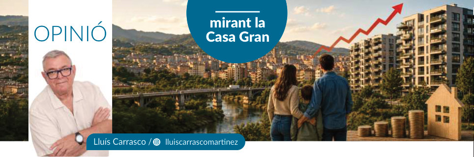 Capçalera publicada de Mirant la Casa Gran, número 66